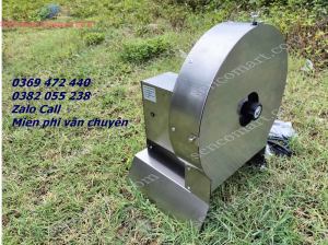 Máy thái lát củ quả chạy điện quay tay inox 304