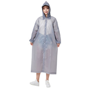 Jas Hujan Fashionable Bahan EVA Anti Air Bisa Dipakai Berulang