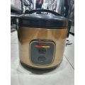 Cosmos CRJ-9308 Rice Cooker Stainless Steel Kapasitas 2 Liter 3in1 CRJ9308/Magic Com/ CRJ 9308-Gold. 