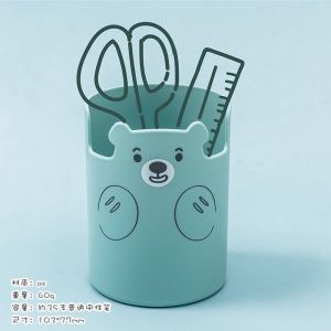 ***READY STOCK*** Cute Bear 2 in 1 Pen Holder With Phone Holder Design Pencil Holder Pen Pencil Organizer
