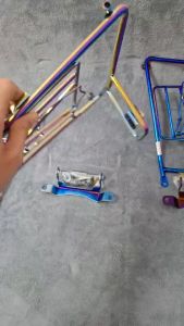 Baga NVX 21/ NVX V2 dành cho xe từ 2021 - 2024 mở ngang chuẩn Inox dày10 li siêu bền chắc chắn.