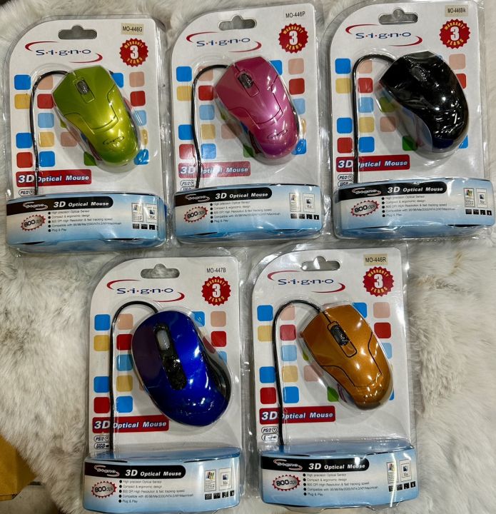 🔥💥 MOUSE (เม้าส์) SIGNO ตัวละ 29 บาท ⚡💥 ของใหม่ โล๊ะล้างสต๊อก ใช้งานได้ ...