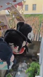 1/4Pcs Anime Heavens Tian Guan Ci Fu Xie Lian Hua Cheng 10CM Plush Doll Pendant Keychain Plushie Birthday Gift