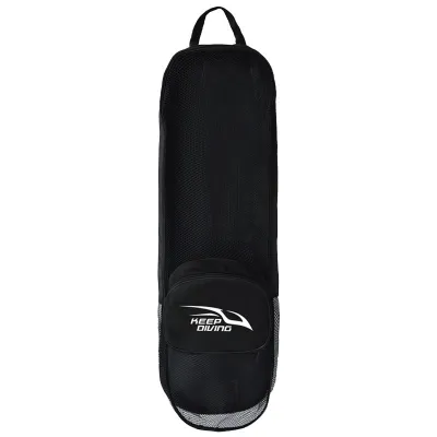 KEEP DIVING Portable Diving Fins Bag PVC Fins Protective Bag with Shoulder Strap for Scuba Diving