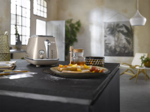 DeLonghi เครื่องปิ้งขนมปัง Icona Metallics รุ่น CTOT2103.BG