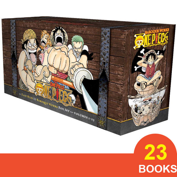 ONEPIECE EP BOX1-8セット 美品 One Piece by Eiichiro Oda Box Set 1: East Blue and Baroque