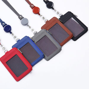 NEW Lanyards Id Badge Holder With Retractable Name Reel Card Holder Clip School Office Nurse Worker Supplies