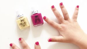 Non-toxic Kids Nail Polish From France Safe for Little Ones - Rosie Kiki Janis Set