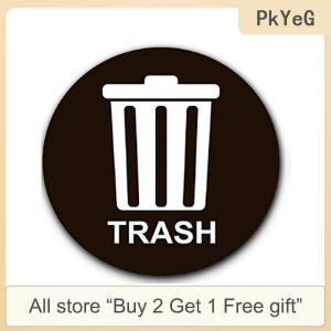 [COD] PkYeG Tool 3pcs Trash Bin Stickers Waterproof Recycle Bin Vinyl Decals Separate Trash Dustbin Car Trash Bin Garbage Cans