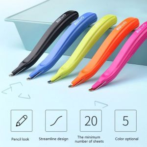 SDFBN 5 Color Portable Office Supplies Home School Less Effort Staples Removal Tool Student Stationery ic Staples Remover Pen Shape Staples Puller