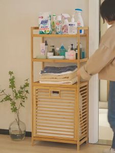 💗Ready Stock💗Multi-Layer Laundry Basket/Shelf/Multi-Layer Dirty Clothes Basket/Dirty Clothes Storage Basket