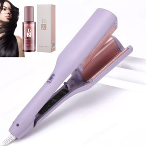 32MM Egg Roll Hair Curler 新款V型韩式蛋卷棒(波浪水波纹烫棒)负离子卷发棒负离子蛋卷棒Water Wave Hair Curler Egg Roll Kerinting Rambut French Egg Roll Curling Iron Big Wave 32MM