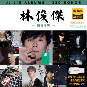 [220首] USB Pendrive Music 音乐USB 林俊杰国语专辑 mp3 超高音质 16gb 流畅播放 JJ Lin Songs 车载音乐