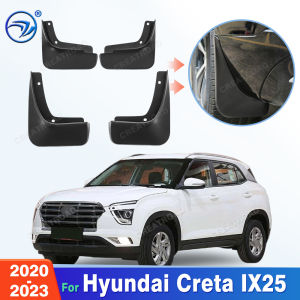 Tấm chắn bùn cho Hyundai Creta IX25 2020 2021 2022 2023 Fender tấm chắn bùn tấm chắn bùn phụ kiện xe hơi