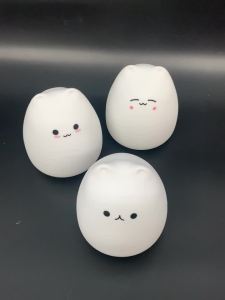 7 Colors Led Night Light Touch-sensor-night-light Rgb Silicone Baby Kids Sleeping Indoor Sensor Cute Silicon Cat Lamp Kid Lights For Room Gift Dimming Touch Bedroom Cartoon Animal