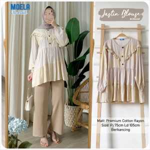 BLOUSE JASTIN LD 105 BY  MOELA BERLABEL