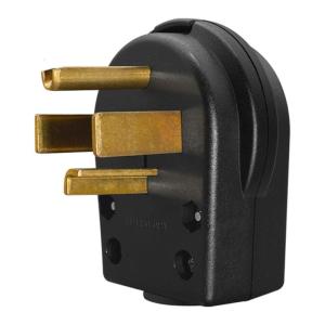 Durability NEMA 14 30P Plug 30Amp 250V 4 Poles Corrosion Resistant PD1430PA For Dryers