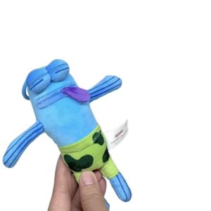 LIHUA Anime Figure Plush Doll Pendant Bag Charm Underwater Fish Population Cartoon Plush Keychain Keychain Accessories Cartoon Ugly Fish Keychain Kids