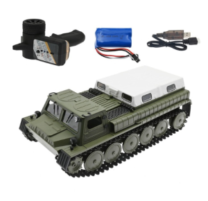 Jdd【fast Delivery】【available Original】2022 WPL E-1 1/16 RC Tank Toy 2.4G Super RC tank 4WD Crawler tracked remote control vehicle charger battle boy toys for kids children