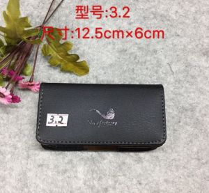 Dompet HP / Sarung HP Pinggang Gesper Bahan Kulit Asli Dengan Pengunci Magnet