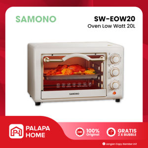 SAMONO Electric Oven SW-EOW20 20 Liter | Open Pemanggang Listrik Low Watt Kapasitas 20L