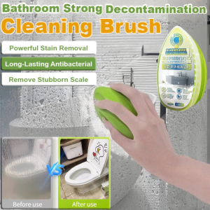 Transparent Shower Bathroom Powerful Cleaning Brush Bathroom Water Stain Powerful Cleaning Brush 浴室强力去污清洁擦