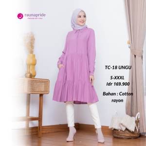 Atasan Casual Rauna / Rayon / TC-15 / 21 / Fashion Muslim