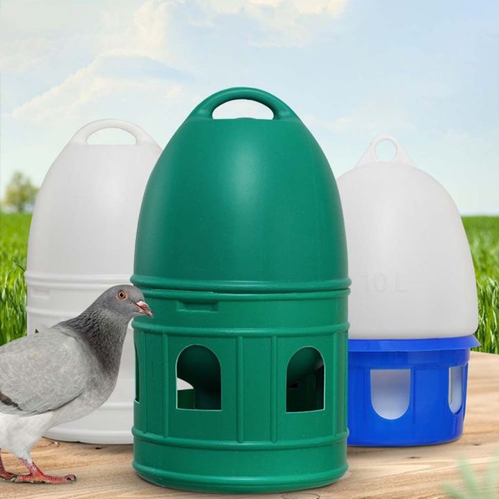 Jotntp Large Capacity Practical Pigeon Chicken Parakeet Feeder