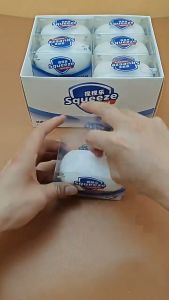 Crunchy Squishy Soap Squishy Slow Rebound Hollow Skin Stress Relief Squeeze Toy for Kids Adults