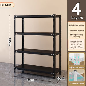 Rak Besi Siku 5 susun Rak Besi Susun Rak Gudang Rak Susun Rak susun Serbaguna 120x40x180CM