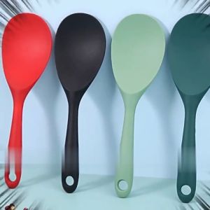 🥄 Muỗng Múc Cơm Silicone 23 x 7 cm Nguyên Khối Tay Cầm ài Xẻng Cơm Chống ính ụng Cụ Nhà Bếp Tiện Lợi PVN10127