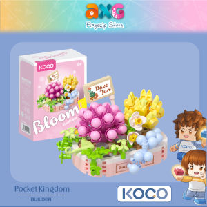 CNY Sales | KOCO Preserved Fresh Flower Rose 249pcs (KC02086) Micro Mini Building Brick Set