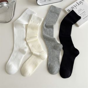 【COD&Fast Delivery】JK Mid-calf Socks Lolita Sweet Knee Sock Casual Solid Color Stockings Women