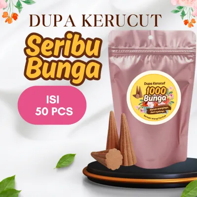 Dupa Kerucut Gaharu Wangi LAVENDER isi 50 pcs Anti nyamuk