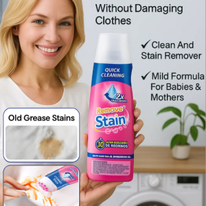 Instant Stain Remover Gel For Clothes Powerful Fabric Cleaner For Oil Food Makeup Spots 200ml Quick Spot Remover