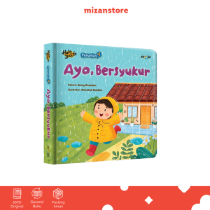 DAR Mizan - Buku Anak Halo Balita Seri Penuntun Ayo Bersyukur Boardbook - Cerita Anak - Mizan