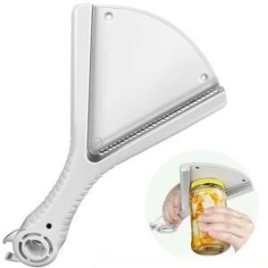 QINGXIP ด้ามจับกันลื่น ที่เปิดขวดแบบมือ รูปตัว Y ประหยัดแรงงาน แคน แทปเปอร์ ของใช้ในครัว ถอดฝาออกได้อย่างง่ายดาย ที่เปิดขวด สำหรับมือที่อ่อนแอ