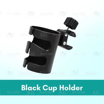Boo&BubOS Baby Stroller Cup Holder Adjustable 360 Rotate PP Material