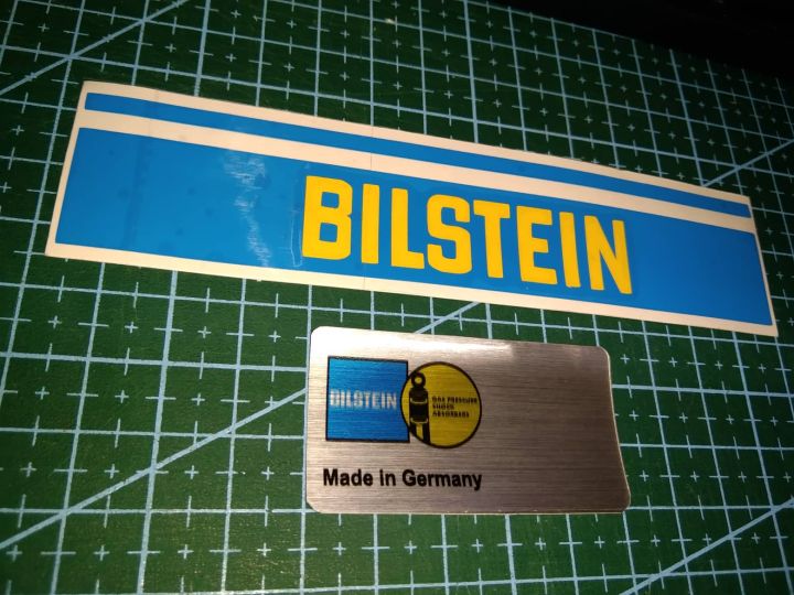 Bilstein Shocks Sticker *Glossy*Finish Self Adhesive 3.5"x1.5