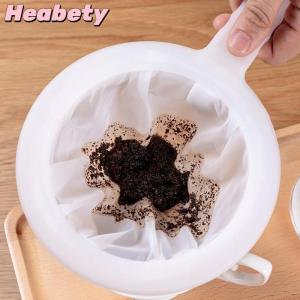 Heabety Nylon Fine Colander Sieve Strainer with Handle for Juice Soymilk Coffee Filter