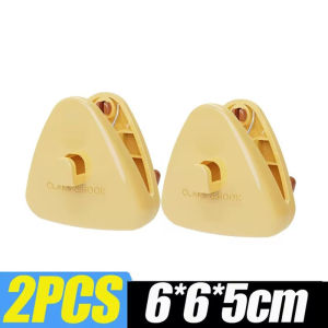 【Varitystore】5/3 Pcs Multi-Function Windproof Clothes Hanger Plastic Multicolor Traceless Hanging Clip With Hook Home Cabinet Universal Storage Space Savers Hanger