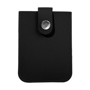 Portable mini wallet/passport holder/pull-out slot card storage box PU leather business card holder wallet coin bag
