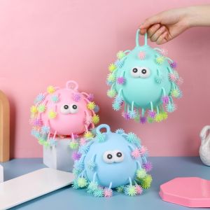 WEIHUIMEI ของเล่นเด็กยางยืดมีไฟ ของเล่นเด็กมีไฟ บีบนิ่ม ยืดได้ ของเล่นนิ่มๆมีไฟ ของเล่นคลายเครียด JIARUIRYP