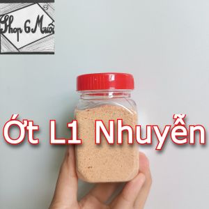 (Hũ 100gr/ Túi 500gr) Muối ớt Tây Ninh Ngọc Châu loại 1 nhuyễn (chay mặn đều dùng được)