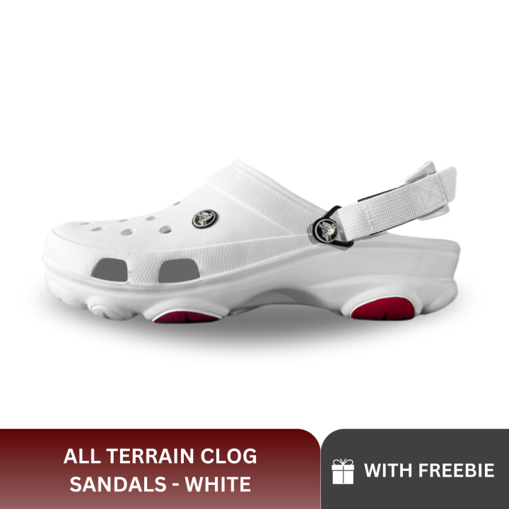 New Crocs Classic slip on all terrain Korean Fashion White Clogs
