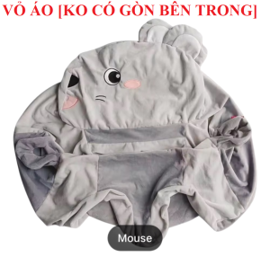 Vỏ áo ghế sofa tập ngồi ghế ăn dặm cho bé (chưa có gòn bên trong)