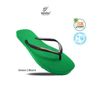 Sanduc Ladies Mix & Match Flip Flops - Green Base 2 - 6 Colors Available