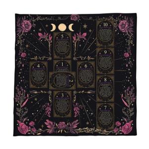 Tarots Tablecloth Altars Cloth Reading Astrologys Tablecloth Divinations Cloth Tapestry Wall Decoration
