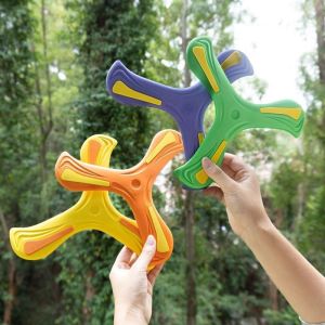 JOYNCLEON Đồ chơi ngoài trời boomerang an toàn cho gia đình vui vẻ dễ bay và bắt được lý tưởng cho trẻ em và người lớn