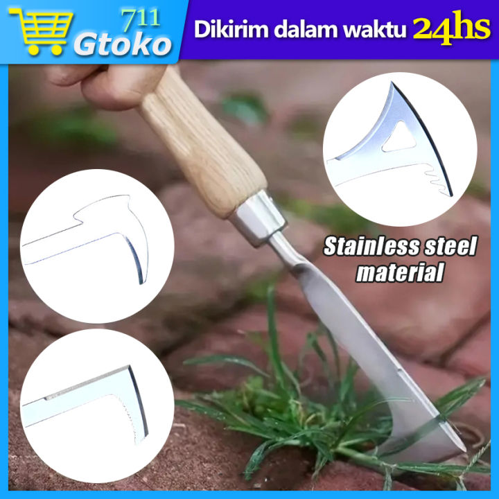 Weeding Garu Harrow Manual/Alat Pencabut Rumput Liar Di Halaman Rumah ...
